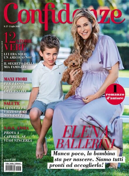 Confidenze – 2 Luglio 2024 Cover