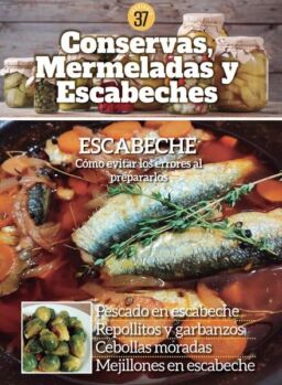 Conservas mermeladas y escabeches – Julio 2024