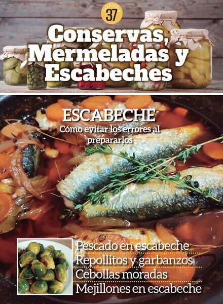 Conservas mermeladas y escabeches – Julio 2024 Cover