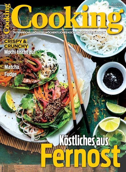 Cooking Austria – 28 Juni 2024 Cover