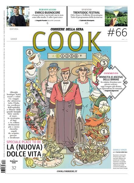 Corriere della Sera Cook – Luglio 2024 Cover