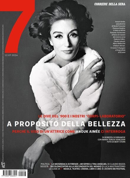 Corriere della Sera Sette – 12 Luglio 2024 Cover