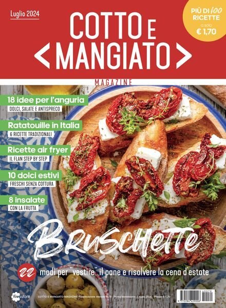 Cotto e Mangiato – Luglio 2024 Cover