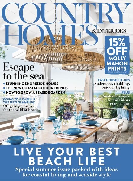 Country Homes & Interiors – August 2024 Cover