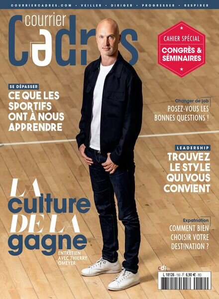 Courrier Cadres & Dirigeants – Juillet-Aout 2024 Cover