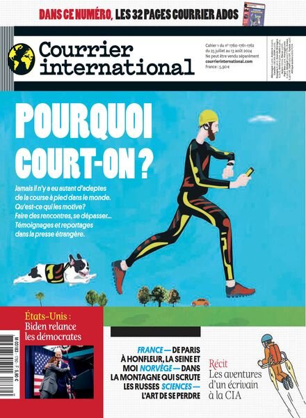 Courrier International – 25 Juillet 2024 Cover