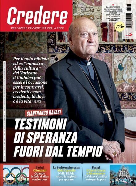 Credere – 21 Luglio 2024 Cover