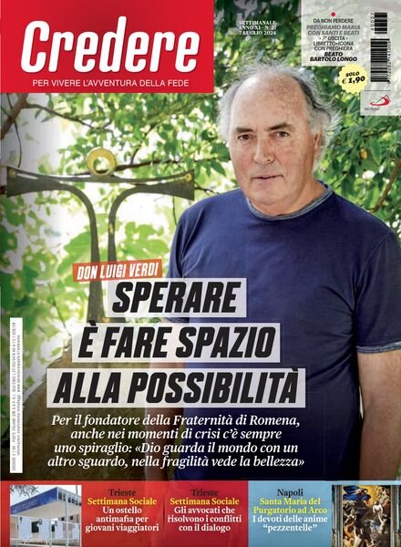 Credere – 7 Luglio 2024 Cover