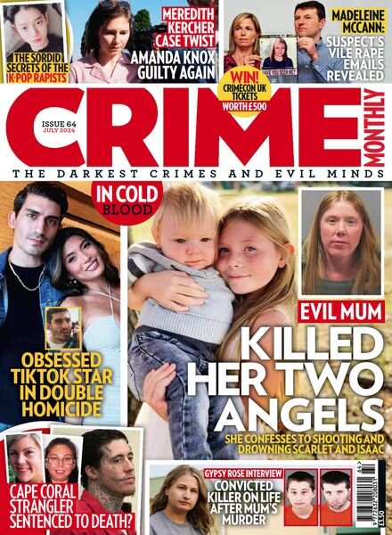 Crime Monthly – Issue 64 – July 2024 Cover