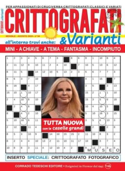 Crittografati & Varianti – Agosto 2024