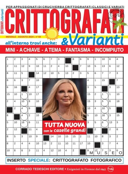 Crittografati & Varianti – Agosto 2024 Cover