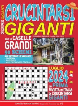 Crucintarsi Giganti – Luglio 2024