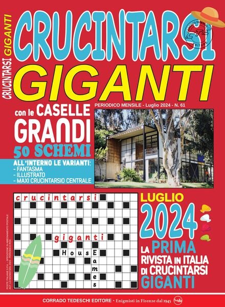 Crucintarsi Giganti – Luglio 2024 Cover