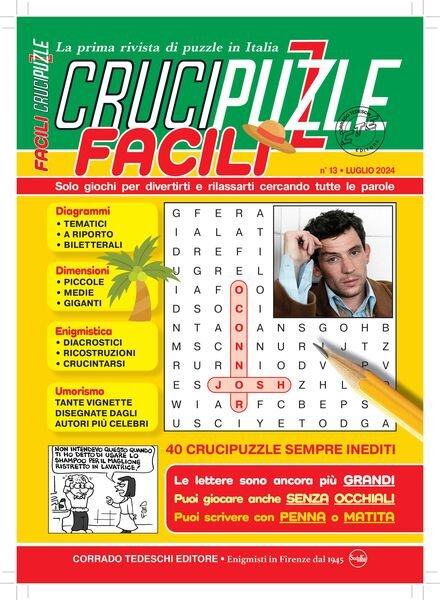 Crucipuzzle – 3 Luglio 2024 Cover