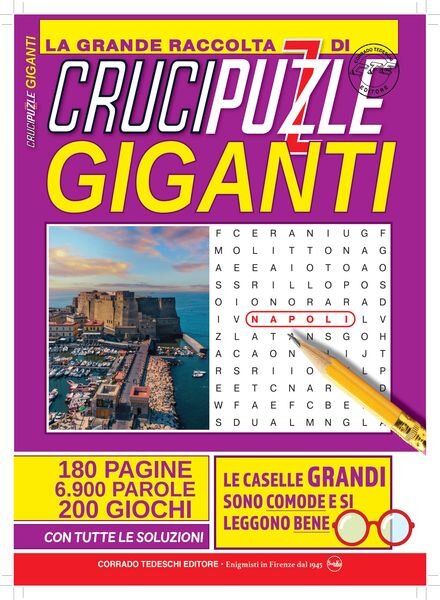 Crucipuzzle Giganti – 11 Luglio 2024 Cover