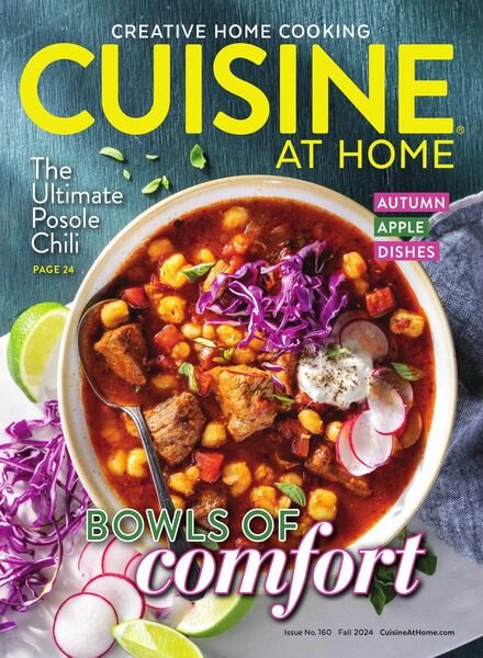 Cuisine at Home – Fall 2024 Cover