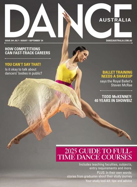 Dance Australia – July-August-September 2024 Cover