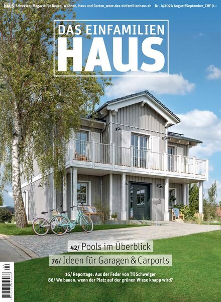 Das Einfamilienhaus – August-September 2024 Cover