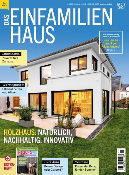Das Einfamilienhaus – Juli-August 2024 Cover