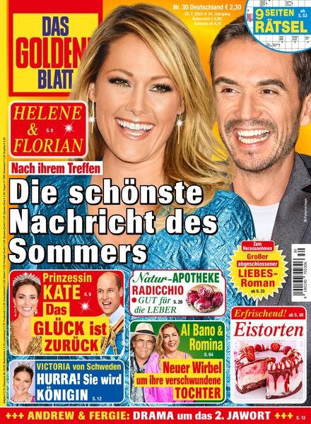 Das Goldene Blatt – 20 Juli 2024 Cover
