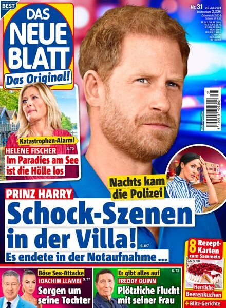 Das Neue Blatt – 24 Juli 2024 Cover