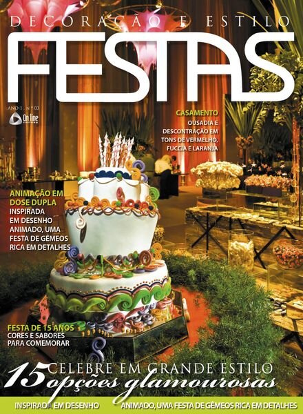 Decoracao e Estilo Festas – Julho 2024 Cover