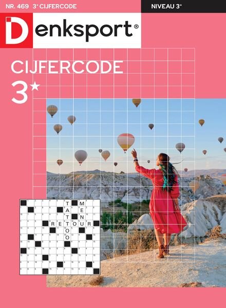 Denksport Cijfercode 3 – 11 Juli 2024 Cover