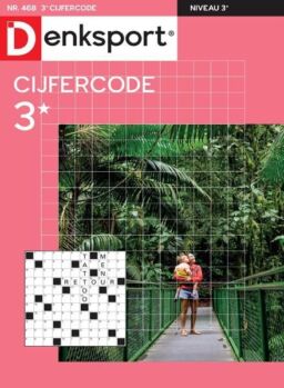 Denksport Cijfercode 3 – 2 Juli 2024