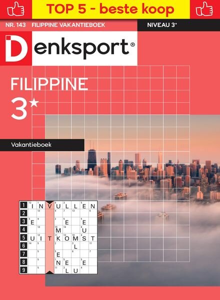 Denksport Filippine 3 Vakantieboek – 25 Juli 2024 Cover