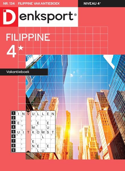 Denksport Filippine 4 Vakantieboek – 25 Juli 2024 Cover