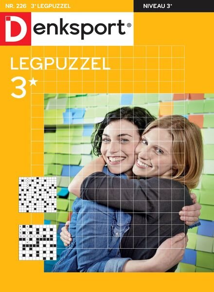 Denksport Legpuzzel 3 – 11 Juli 2024 Cover