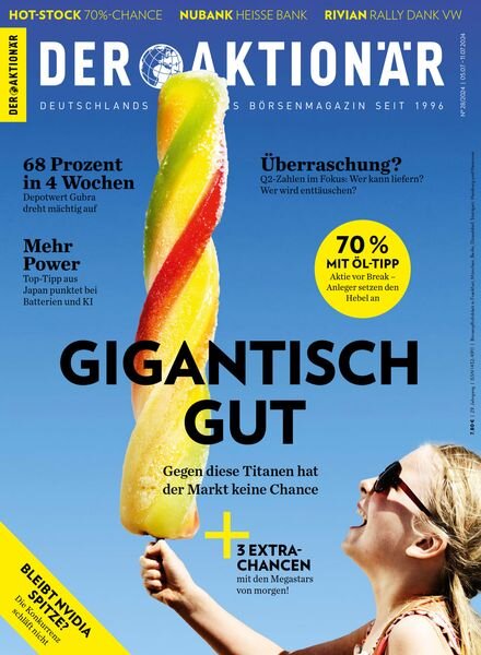 Der Aktionar – 05 Juli 2024 Cover