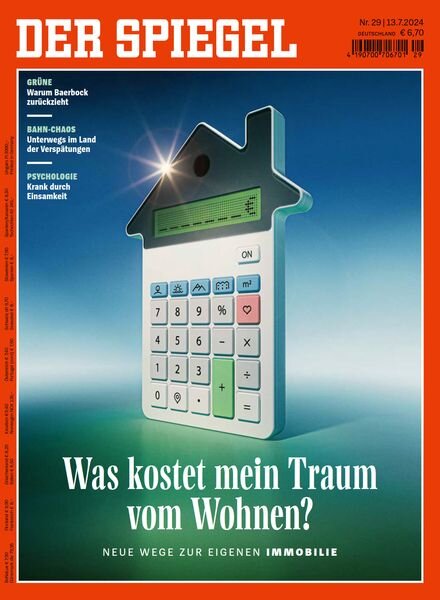 Der Spiegel – 13 Juli 2024 Cover