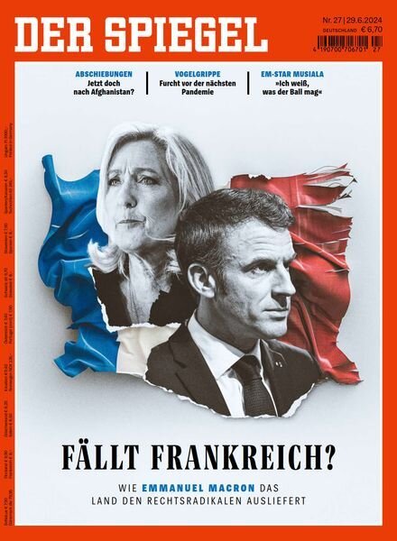 Der Spiegel – 29 Juni 2024 Cover