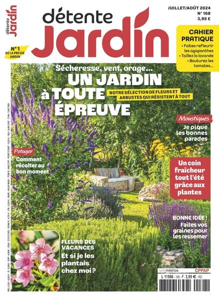 Detente Jardin – Juillet-Aout 2024 Cover