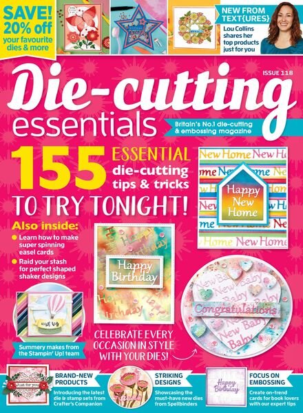 Die-cutting Essentials – Issue 118 2024 Cover