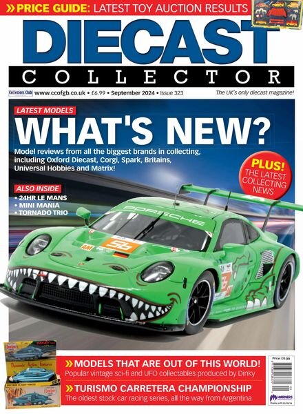Diecast Collector – Issue 323 – September 2024 Cover