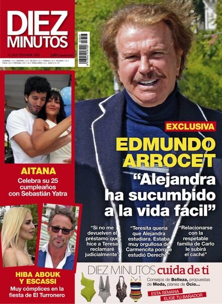 Diez Minutos – 10 Julio 2024 Cover