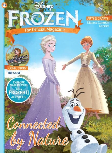 Disney Frozen The Official Magazine – Issue 93 2024 Cover