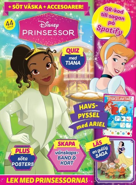 Disney Prinsessor – Juli 2024 Cover