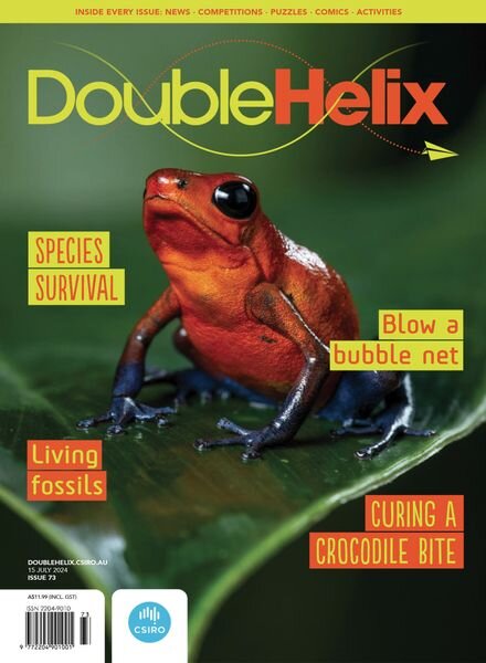 Double Helix – Issue 73 2024 Cover