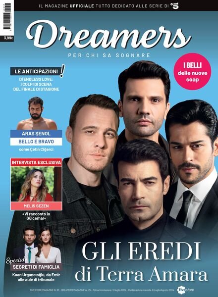 Dreamers – 13 Luglio 2024 Cover