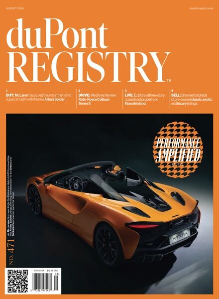 duPont REGISTRY – August 2024 Cover