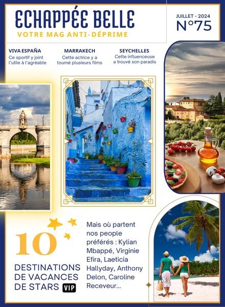 Echappee Belle Magazine – Juillet 2024 Cover