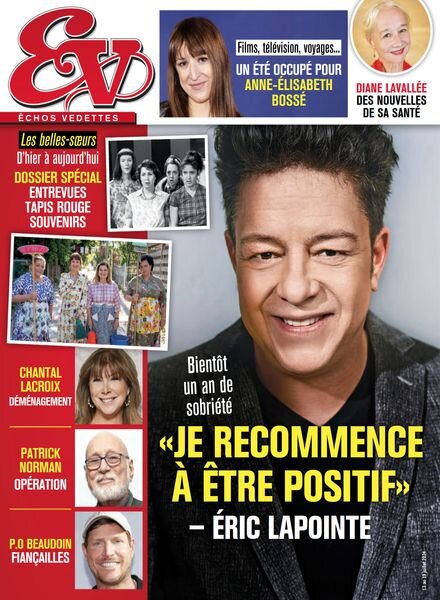 echos Vedettes – 13 Juillet 2024 Cover