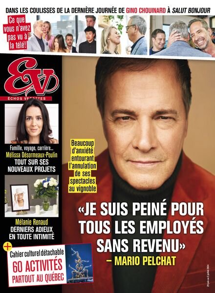 echos Vedettes – 29 Juin 2024 Cover
