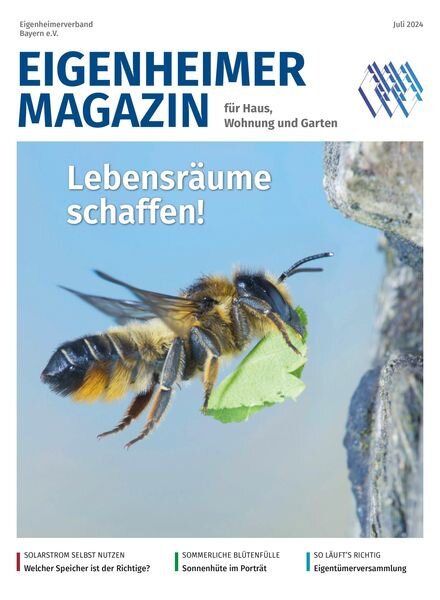 Eigenheimer Magazin – Juli 2024 Cover