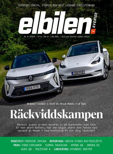 Elbilen – 16 Juli 2024 Cover
