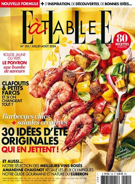 Elle a Table – Juillet-Aout 2024 Cover