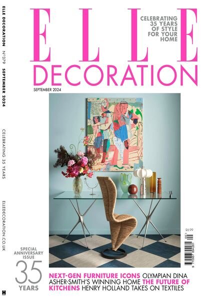 Elle Decoration UK – September 2024 Cover